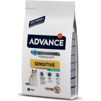 Advance Cat Sterilized Salmon Sensitive ЛОСОСЬ корм для стерилизованных кошек 3 кг (922081)